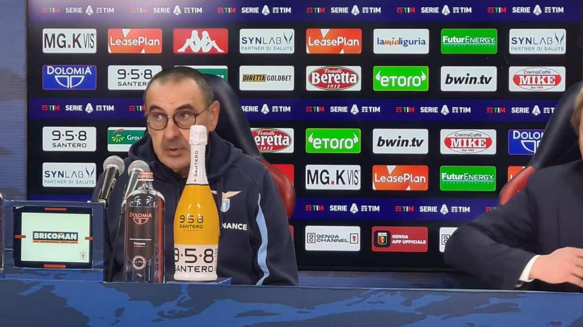 RIVIVI LA DIRETTA - Lazio, Sarri: "Abbiamo margini di crescita. Chiacchierata con società? Introduttiva"