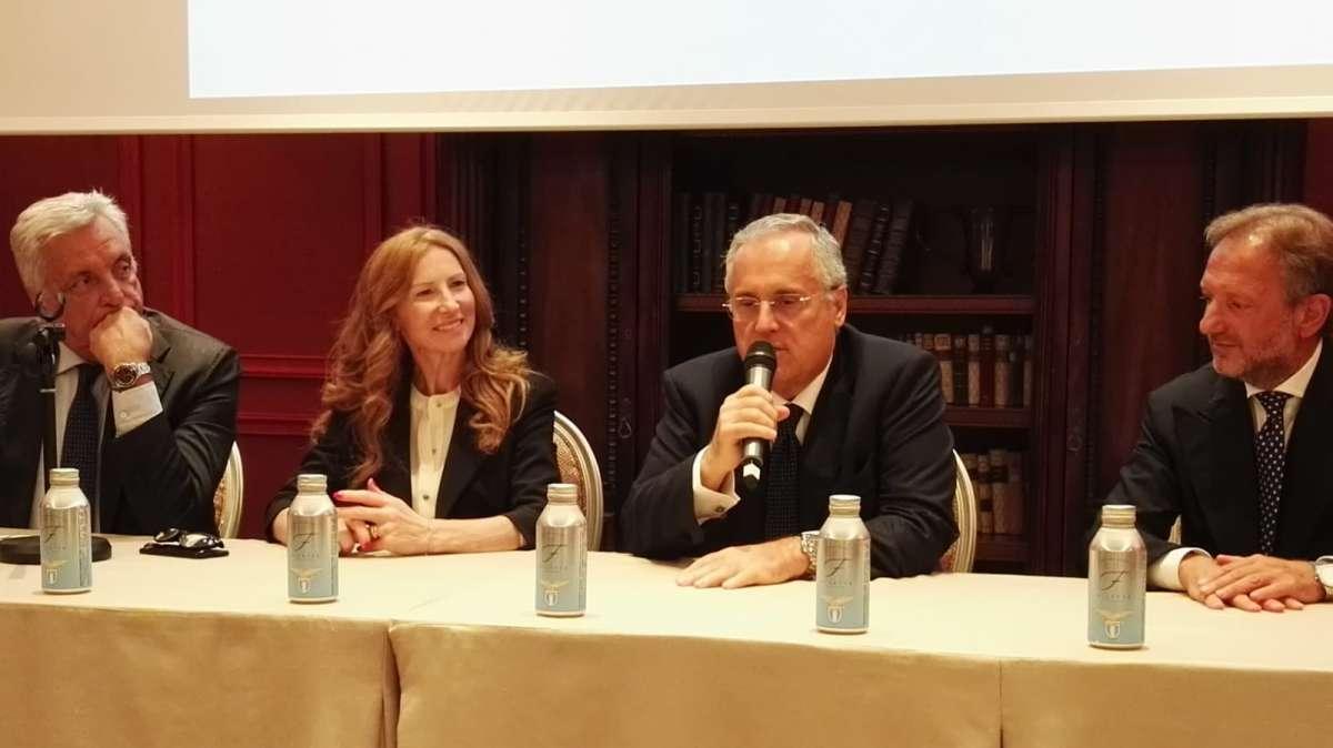 Lazio, 'Una squadra plastic free': la presentazione dello sponsor Filette