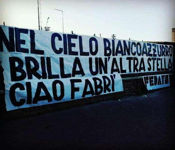Diabolik, il saluto dei Fedayn della Roma: "Ciao Fabrì" - FOTO