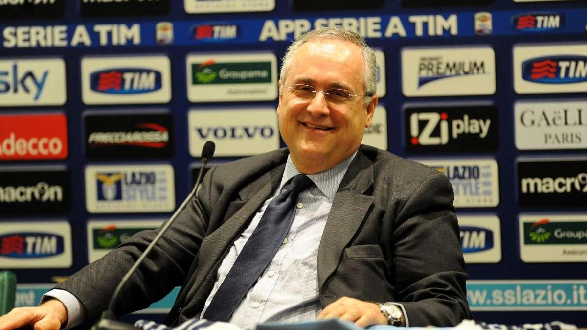 Lazio, Lotito al Tg1: "Sponsor Roma? Io penso alla città, loro invece..."