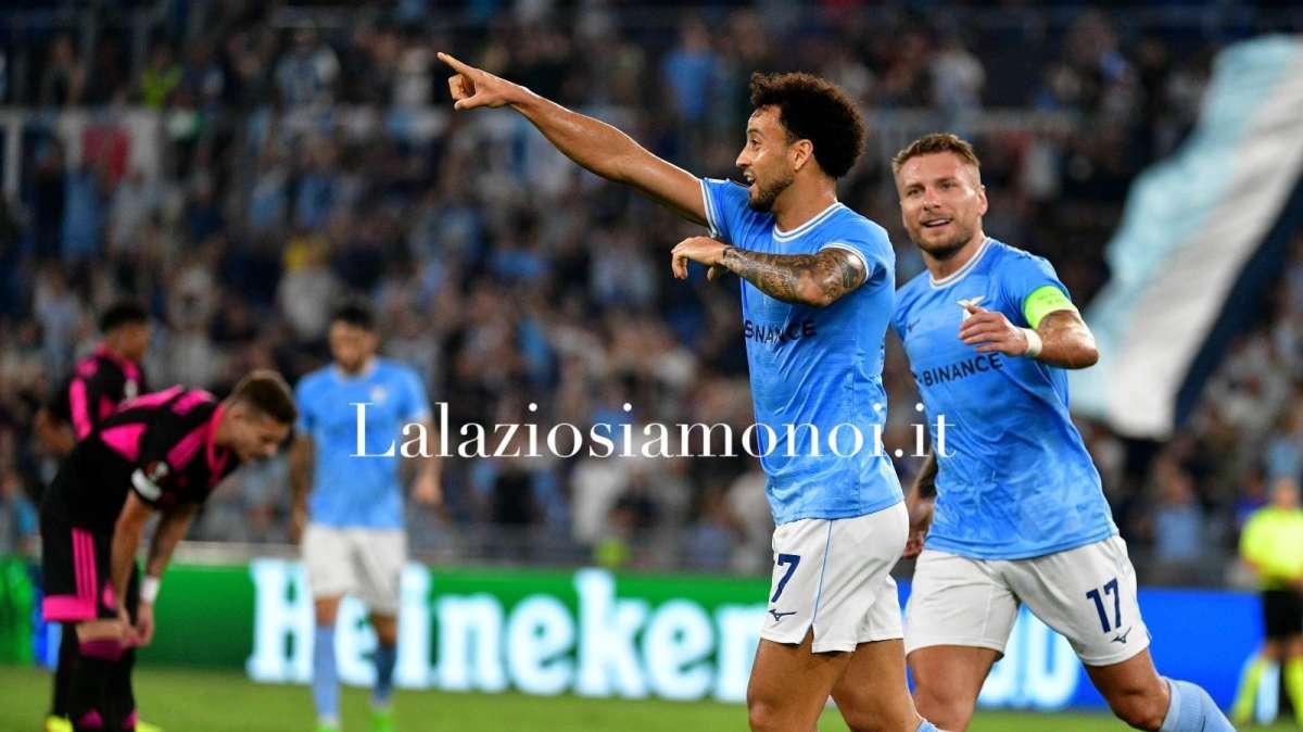 Lazio, Felipe Anderson gioisce per il gol: la dedica è speciale - FOTO