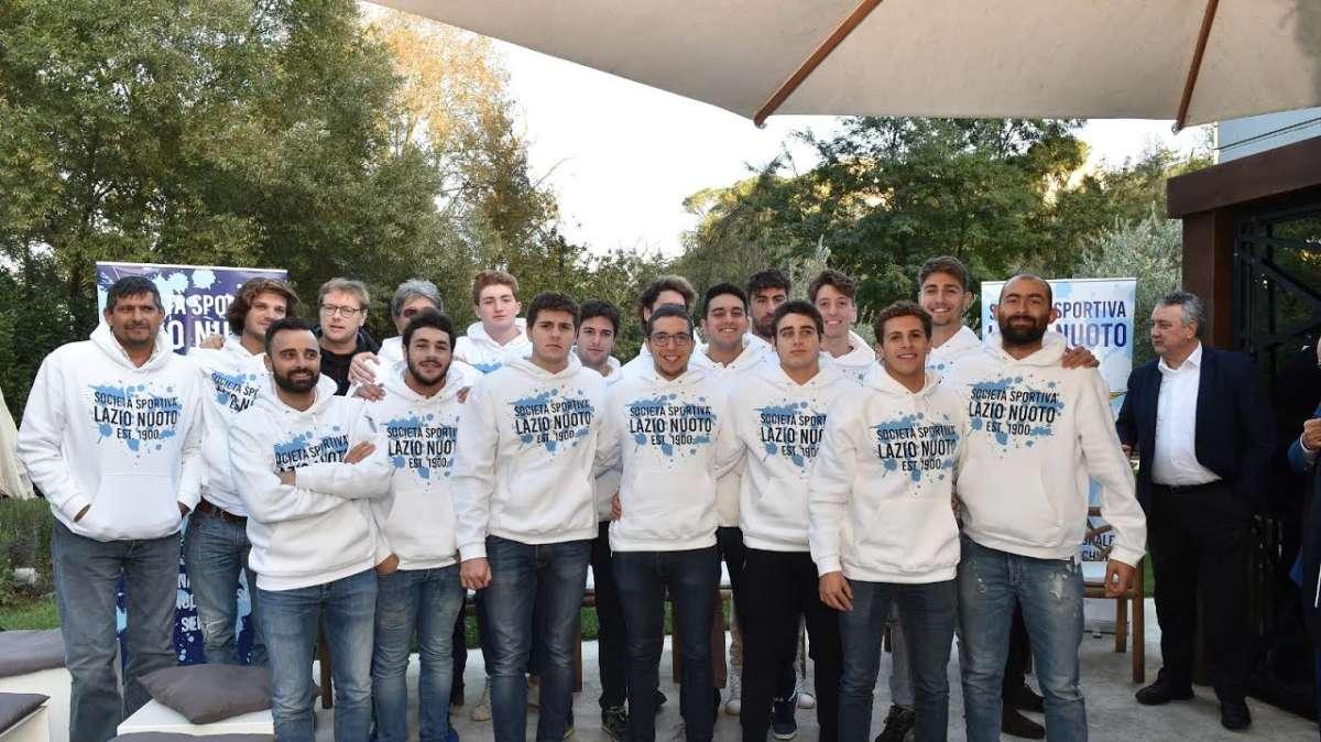 Presentata la squadra di pallanuoto della Lazio Nuoto