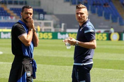 Lazio-Sampdoria, Immobile favorito su Quagliarella nella sfida a distanza