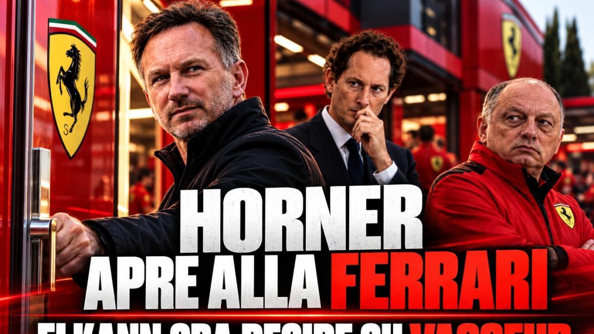 Formula 1, terremoto Ferrari: c'è Horner, il gigante si muove!