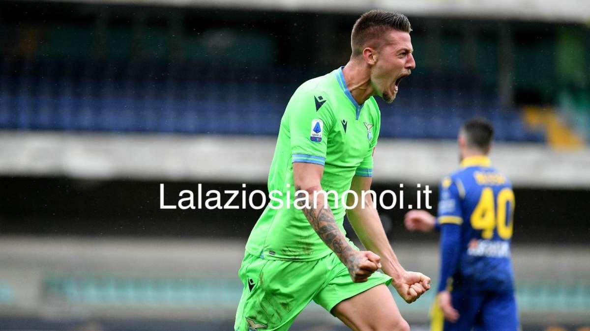 Serie A, gli scatti della 30ª giornata: l’urlo del Sergente Milinkovic - FOTO
