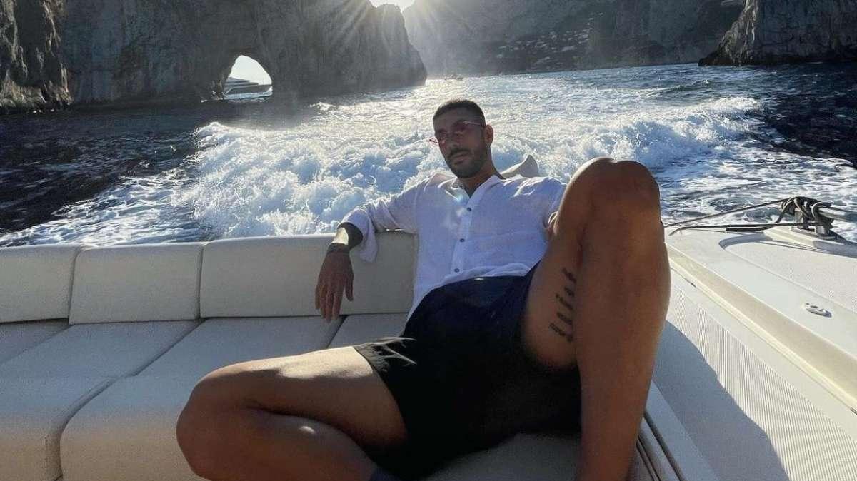Zaccagni, in attesa della Lazio si rilassa a Capri con Chiara Nasti - FOTO