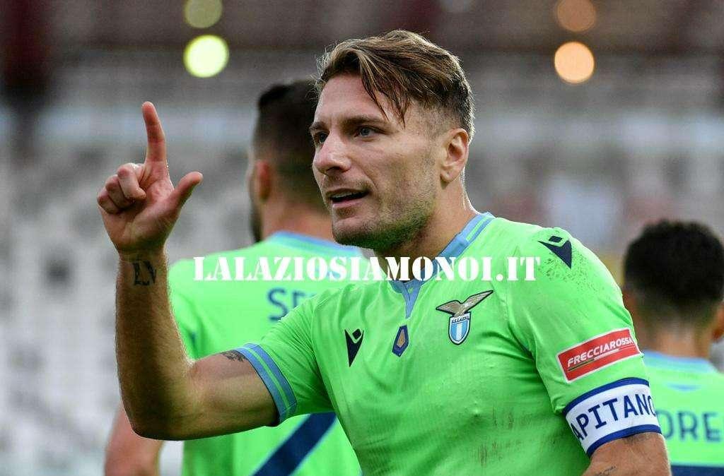 Lazio, Immobile: "Gara di sofferenza e sacrificio, bravi tutti" - FOTO