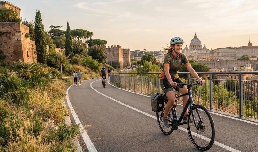 Roma | San Filippo Neri - La Giustiniania: arriva una nuova ciclabile