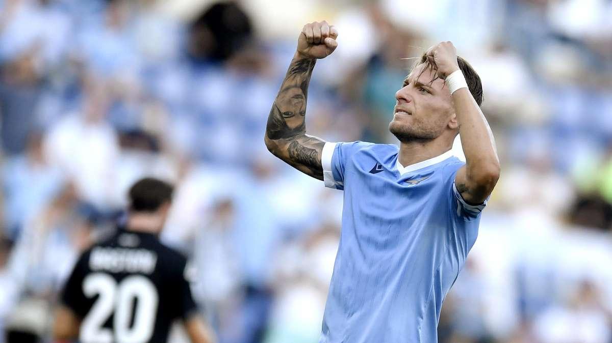 Lazio, Immobile e le triplette: il record di Cavani nel mirino