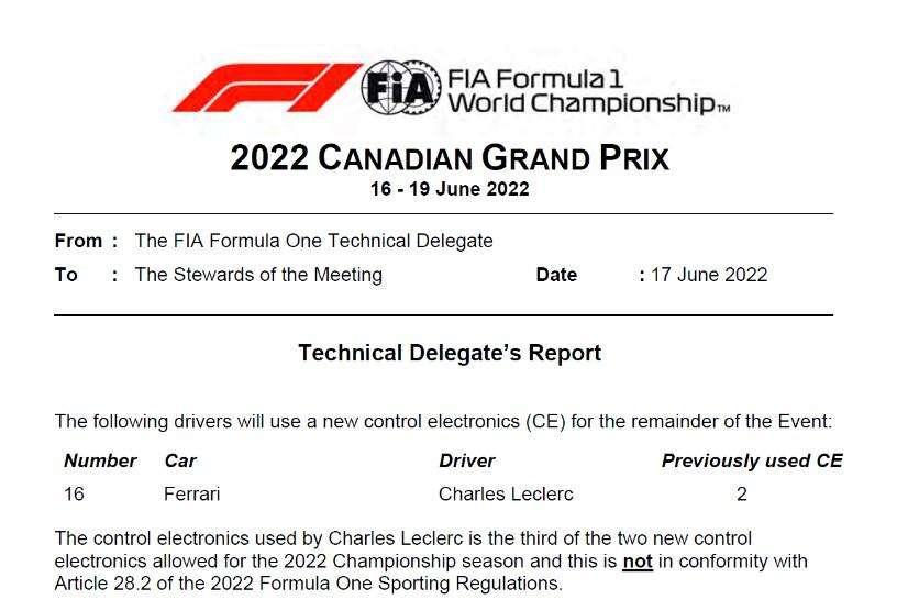 F1 | Ferrari, Canada da incubo? Leclerc penalizzato di 10 posizioni
