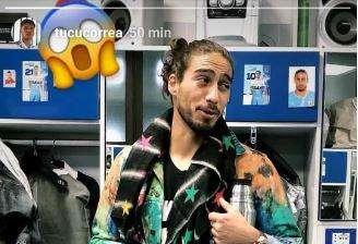 Lazio, l'outfit di Caceres lascia a bocca aperta Correa - FOTO