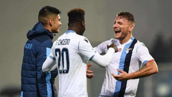IL TABELLINO di Cagliari - Lazio 1-2