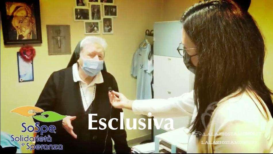 Suor Paola: "La So.Spe, la Lazio e la solidarietà ai tempi del Covid" - VIDEO