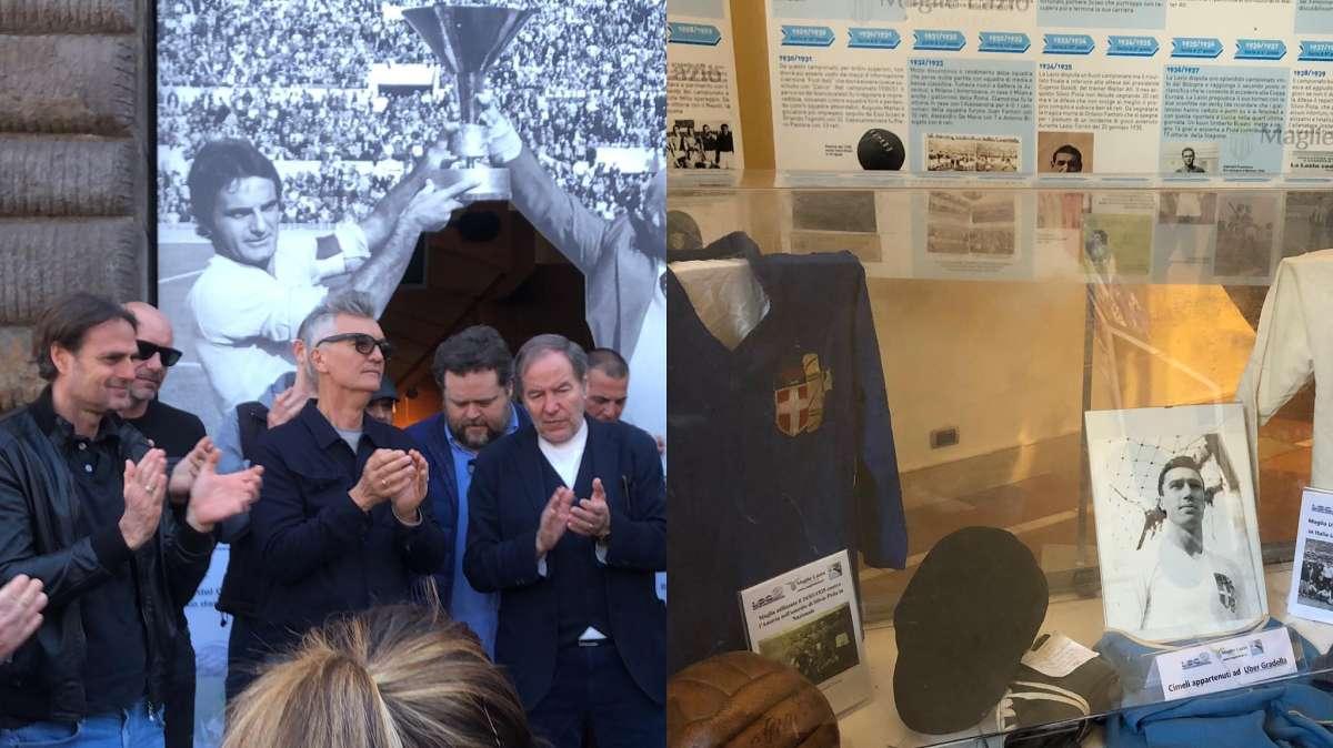 Lazio, il tour “Meravigliosa” fa tappa a Tivoli: presenti centinaia di tifosi - FOTO