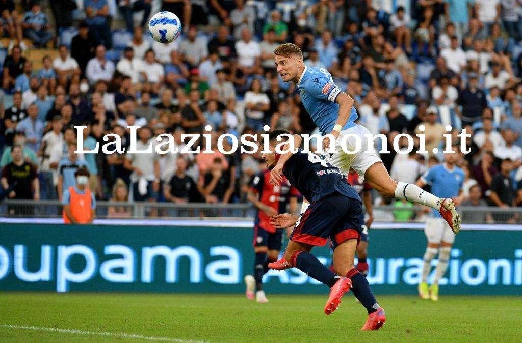 Lazio-Cagliari, Immobile: “Il lavoro è il miglior modo per crescere” - FOTO