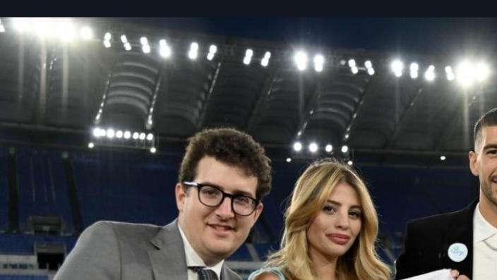Lazio, Chiara Nasti e Zaccagni - Thiago è un "piccolo Mattia" - FOTO