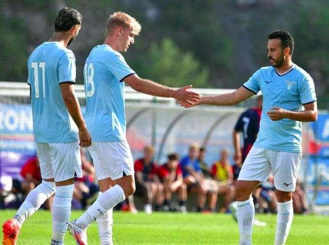 Lazio, 23 gol nel primo test con l'Auronzo: triplette per Noslin e Tchaouna