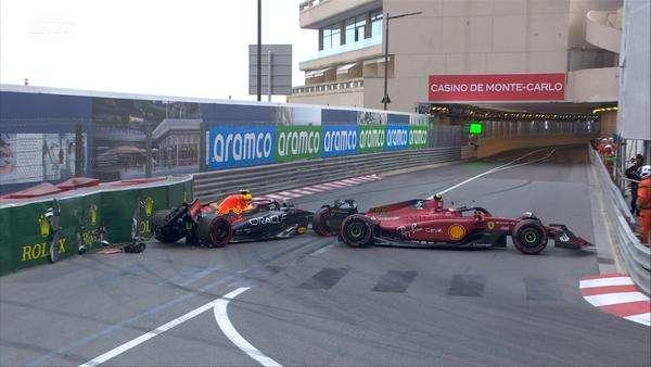 F1 | Ferrari da paura a Monaco: 1° e 2°. Incidenti e bandiera rossa finale