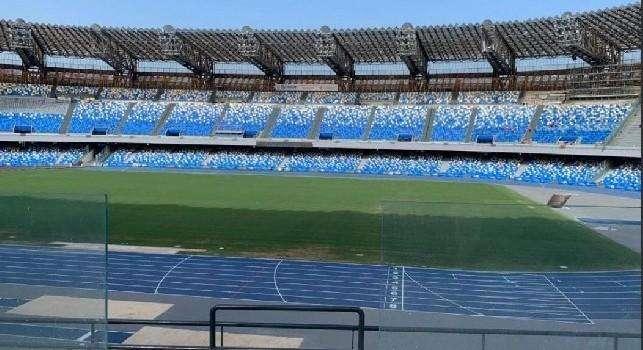 Napoli, rubati (e poi ritrovati) i nuovi sediolini del San Paolo: “Era un regalo"