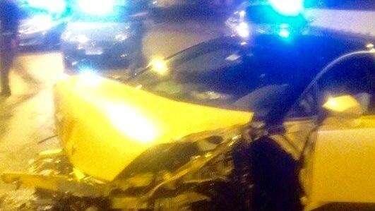 Crash Keita, incidente con la sua Lamborghini. L'ag: "Inesperienza, ma sta bene" - FOTO