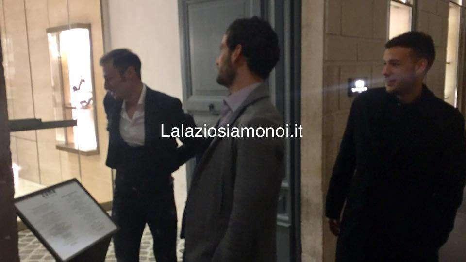 Parolo porta i compagni a cena fuori: la squadra al centro di Roma per festeggiare il poker al Pescara