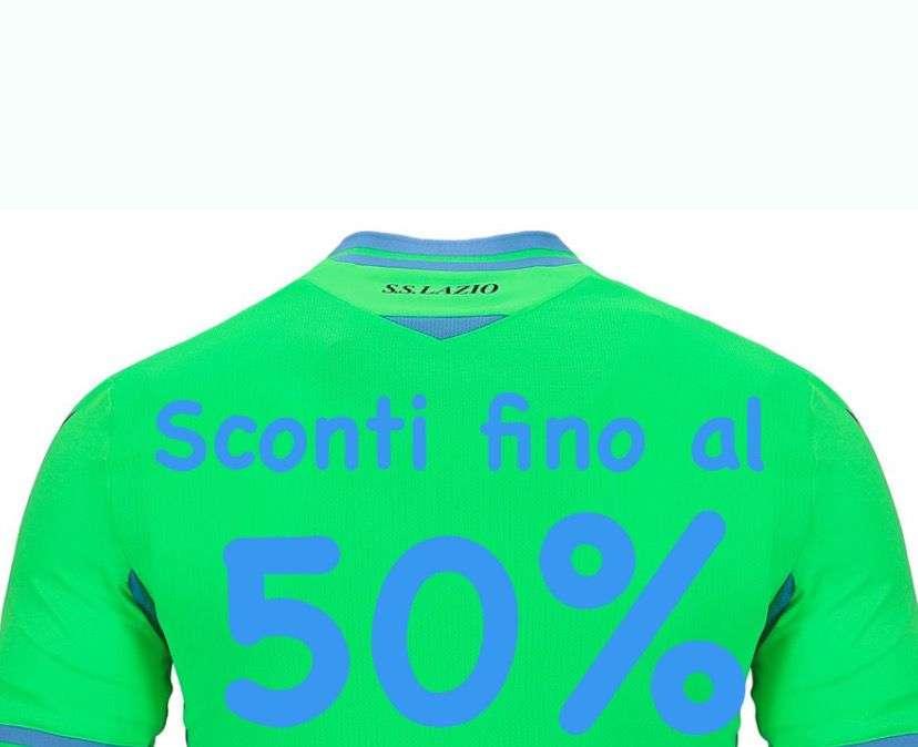 LAZIO, MATERIALE 2020/2021 AL 50% DI SCONTO!
