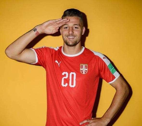 Russia 2018, la carica di Milinkovic: "Si parte!" - FOTO