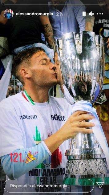 Compleanno Lazio, Murgia ricorda la "sua" Supercoppa sui social - FOTO