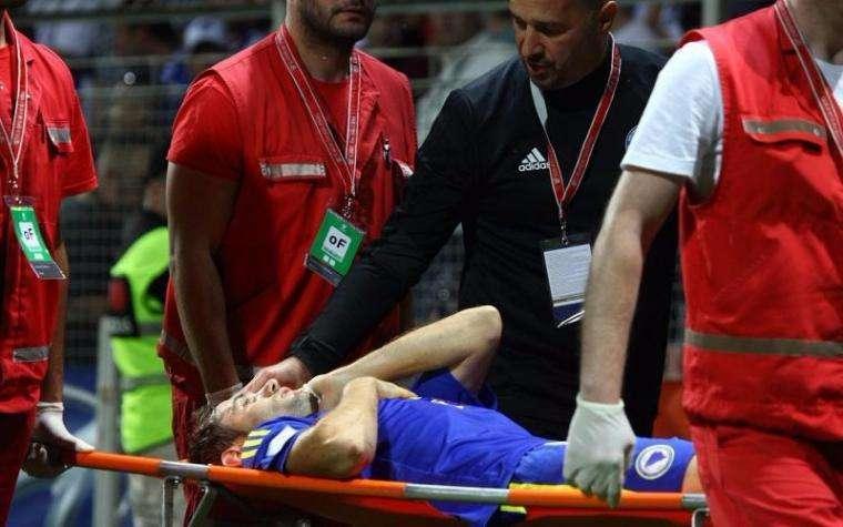 Bosnia, per Lulic rottura dello zigomo sinistro: sarà operato nelle prossime ore