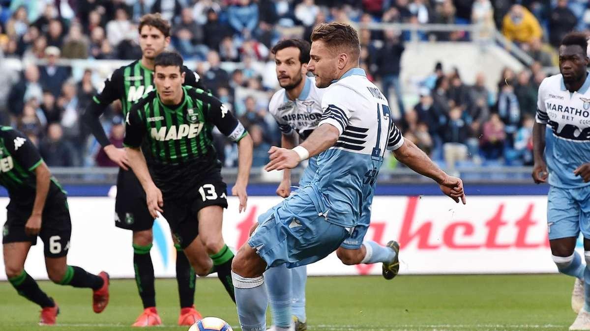Lazio - Sassuolo, per le statistiche è over. E Immobile...