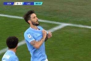 Genoa - Lazio, Luis Alberto la sblocca e l'esultanza è eloquente - FOTO 