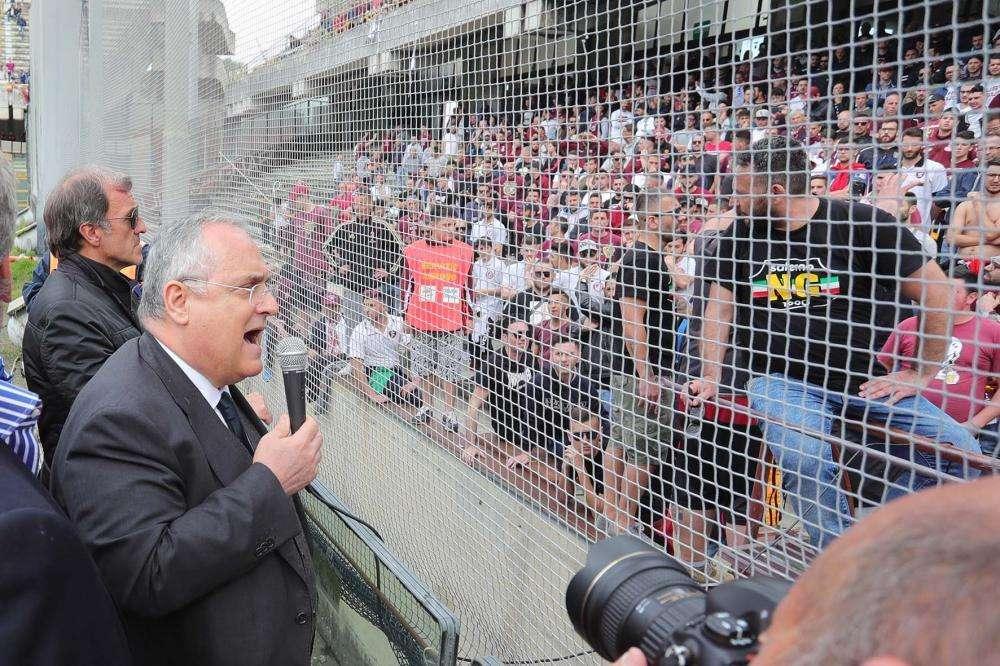Salernitana, Lotito presenta Ventura: "Uomo giusto per lottare ai vertici"