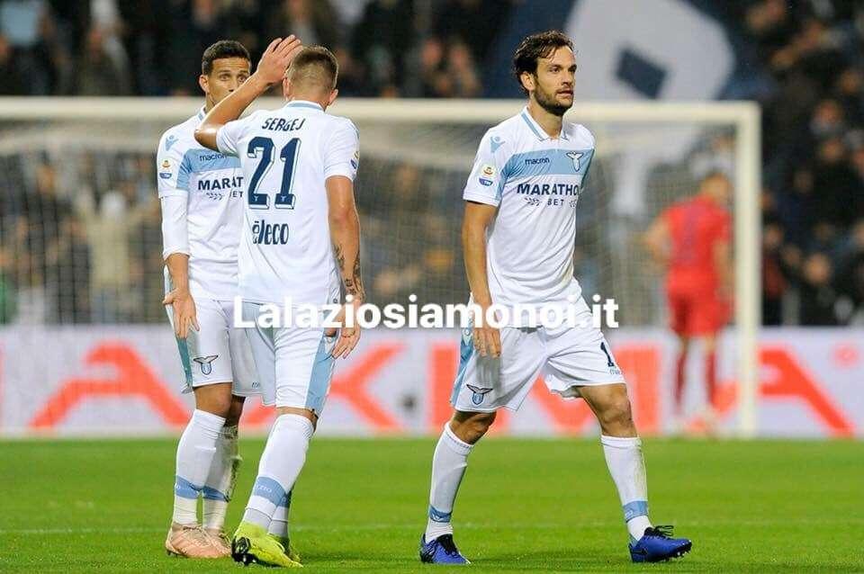NUMERI DEL MATCH - Lazio e Sassuolo in equilibrio, pari giusto. Milinkovic e Luiz Felipe da record
