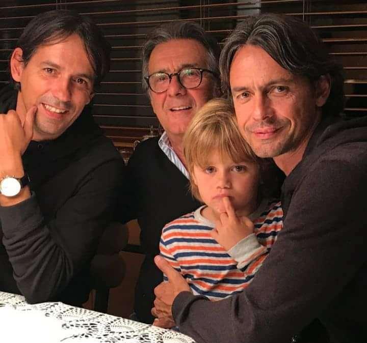 Simone e Pippo Inzaghi si ritrovano in famiglia: "Finalmente una cena insieme!"