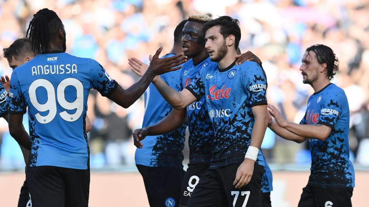Serie A, Napoli-Sassuolo 4-0: gli azzurri confermano il primato in classifica