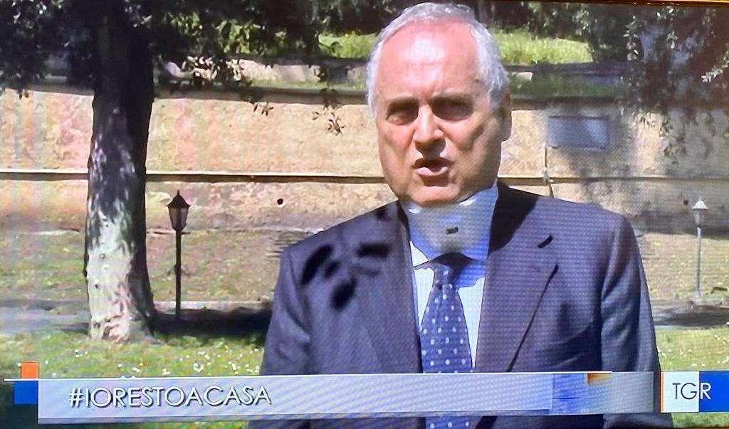 Lotito: "Ripresa? Tanti parlano senza sapere. La Lazio ha rispettato le norme"