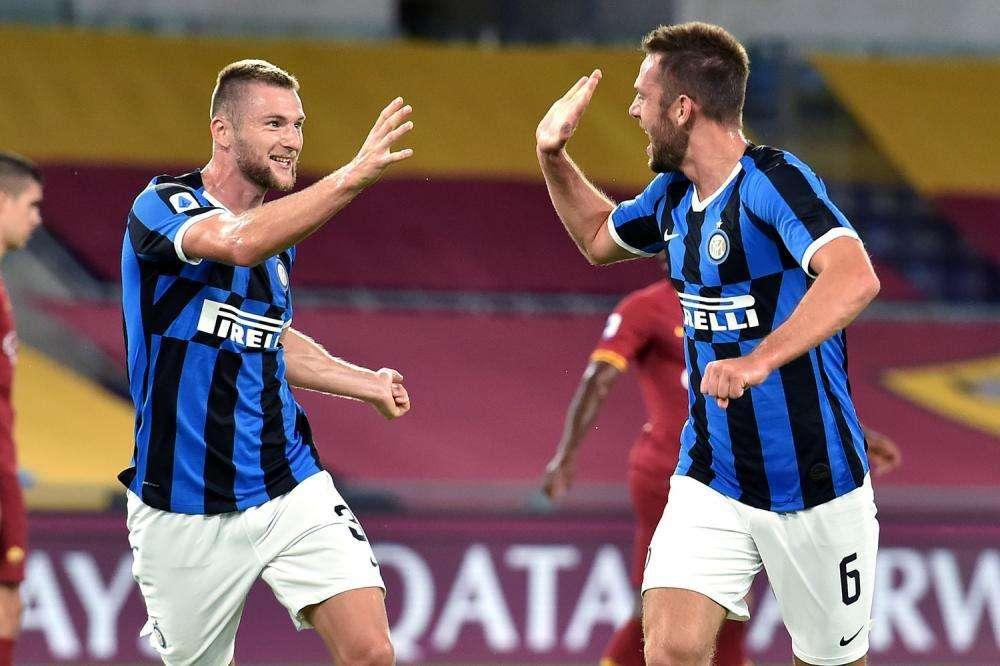 Serie A, Roma - Inter 2 - 2: Lazio a due punti dal matematico quarto posto