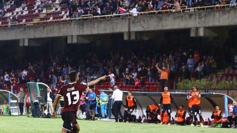 Salernitana, Kiyine segna ancora: ma Nesta la pareggia al 95'