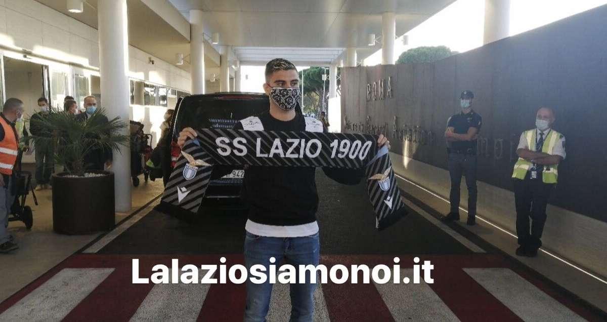 Lazio, Andreas Pereira è sbarcato a Ciampino - FT&VD