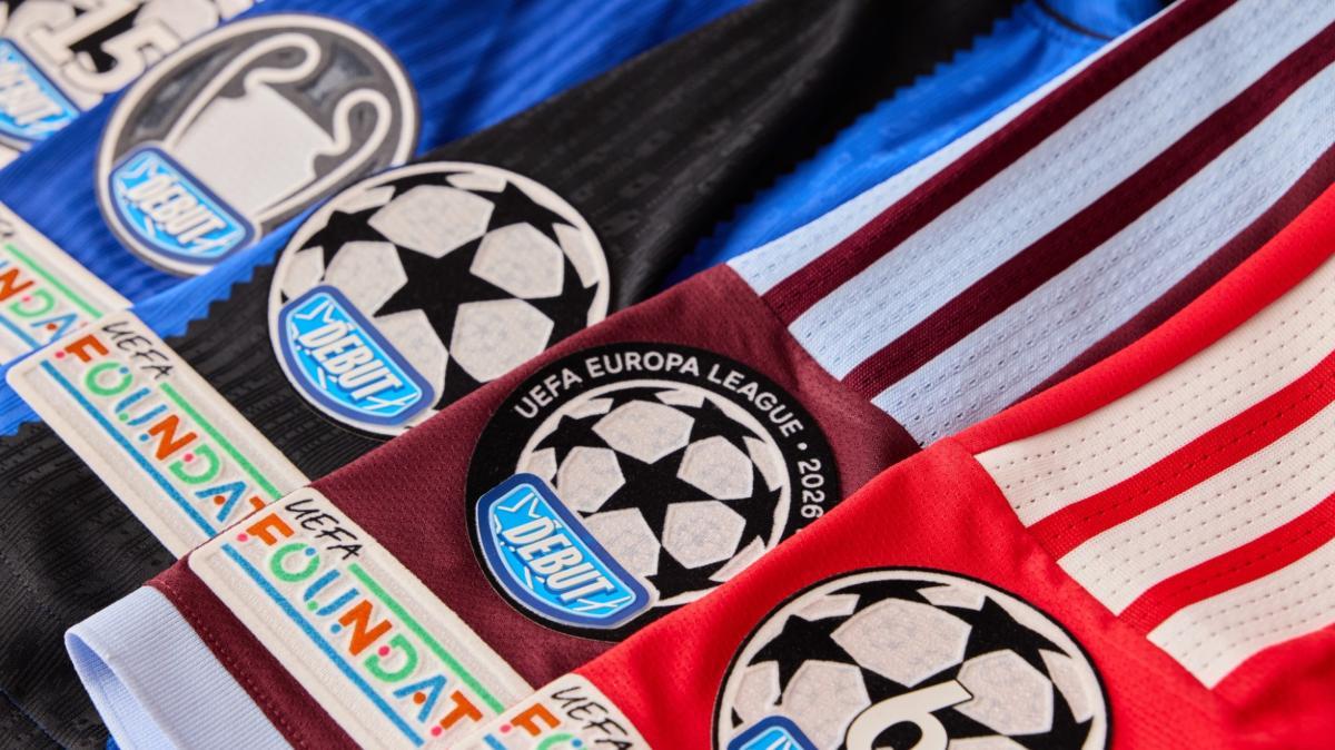 Champions: speciale distintivo sulla maglia per i calciatori esordienti