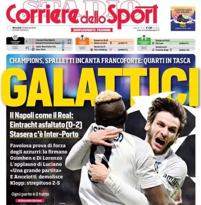 Il Corsport apre con le parole di Rummenigge: "Barcellona e Juve? Cose mai viste"