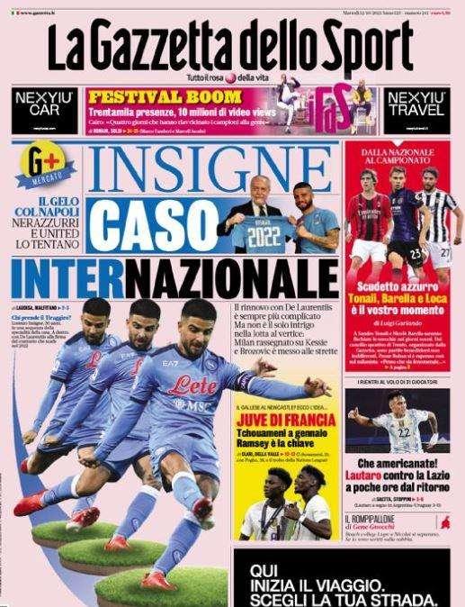 Rassegna stampa - Le prime pagine di martedì 12 ottobre