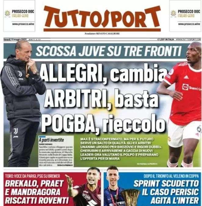 Tuttosport: "Sprint scudetto, il caso Perisic agita l'Inter"
