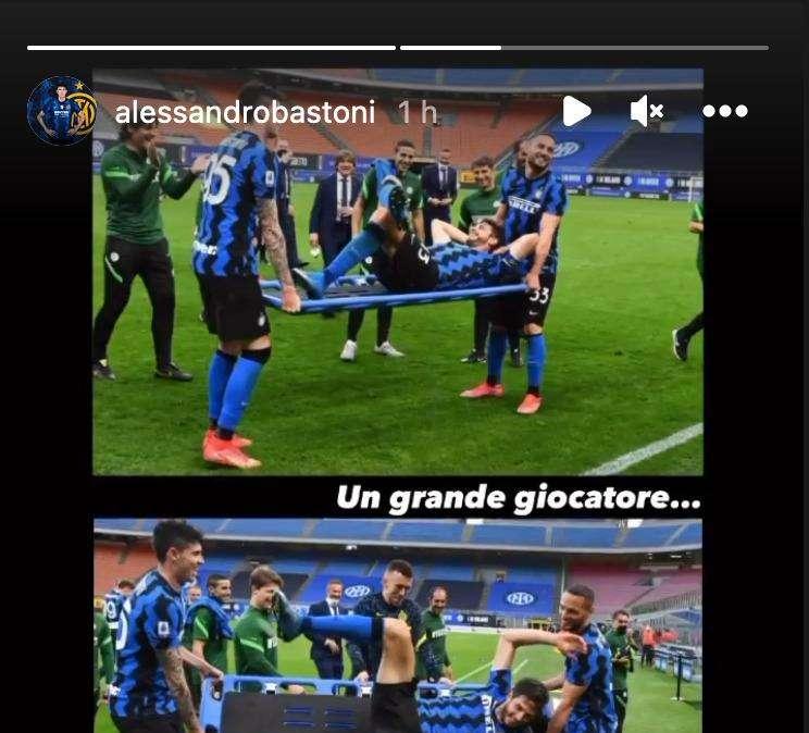 Ranocchia si ritira, Bastoni lo omaggia: "Un grande giocatore e un grande uomo"
