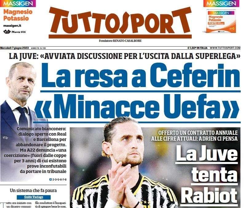 Tuttosport: "Il rilancio di Zhang, Champions per ripartire". Steven non vuole fermarsi