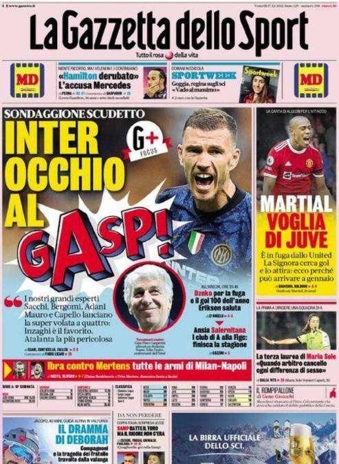 Rassegna stampa - Le prime pagine di venerdì 17 dicembre