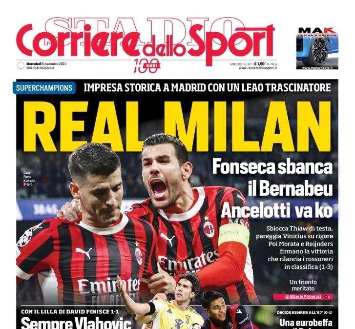 "La Premier mi intriga": il Corriere dello Sport titola con le parole di Simone Inzaghi