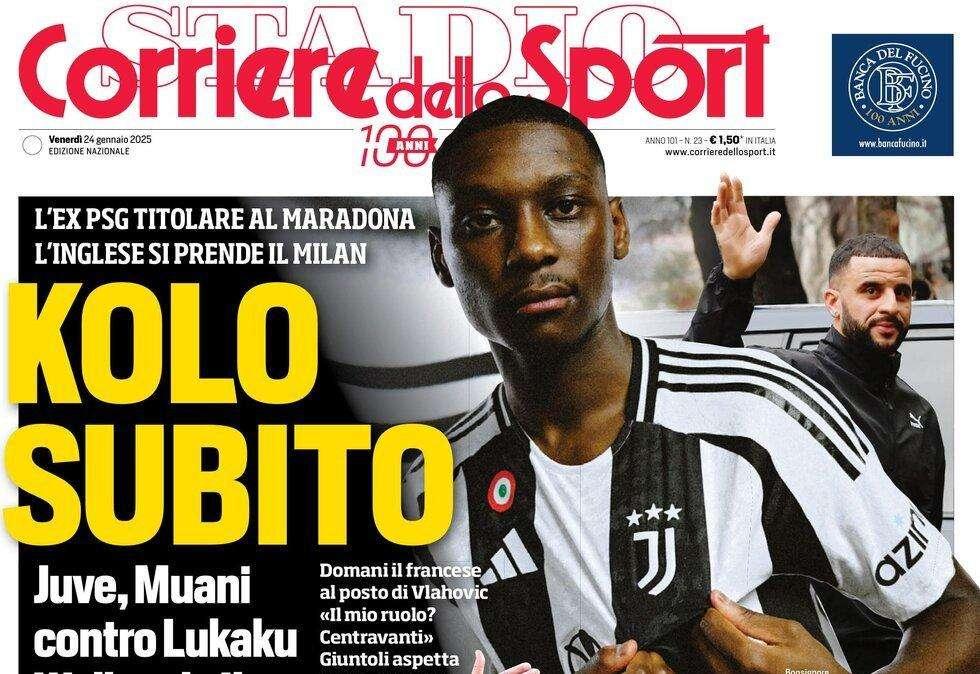 "Più veloce dell’Inter c’è solo il Liverpool": l'apertura del Corriere dello Sport