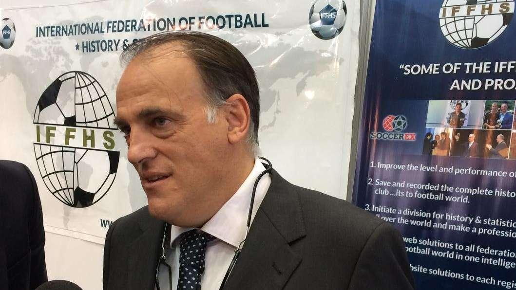 Tebas rincara la dose: "Florentino è l'unico convinto della Superlega, a differenza di Agnelli"