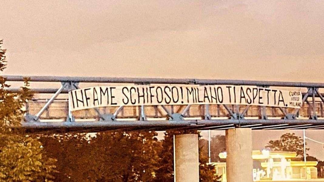 La Curva Nord contro Lukaku: "Infame schifoso! Milano ti aspetta"